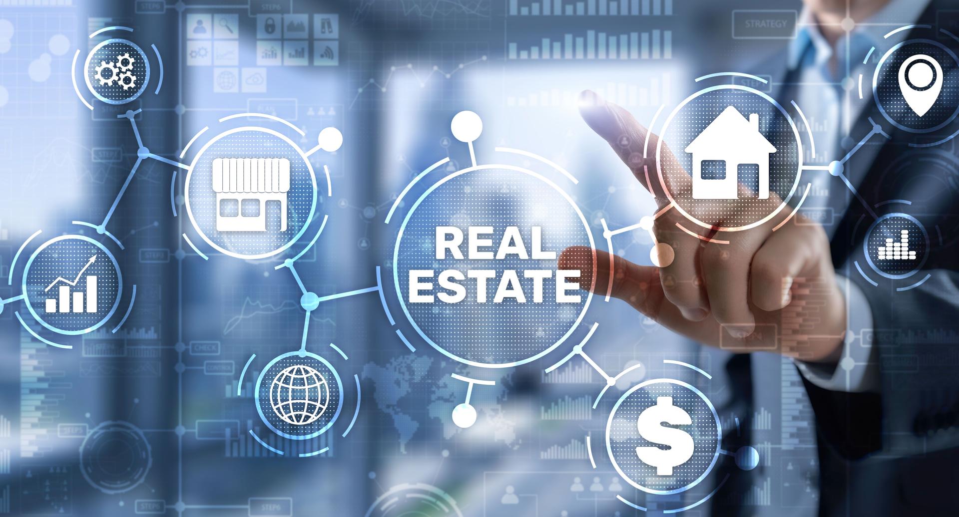 Real estate concept. Buying real estate for business or life